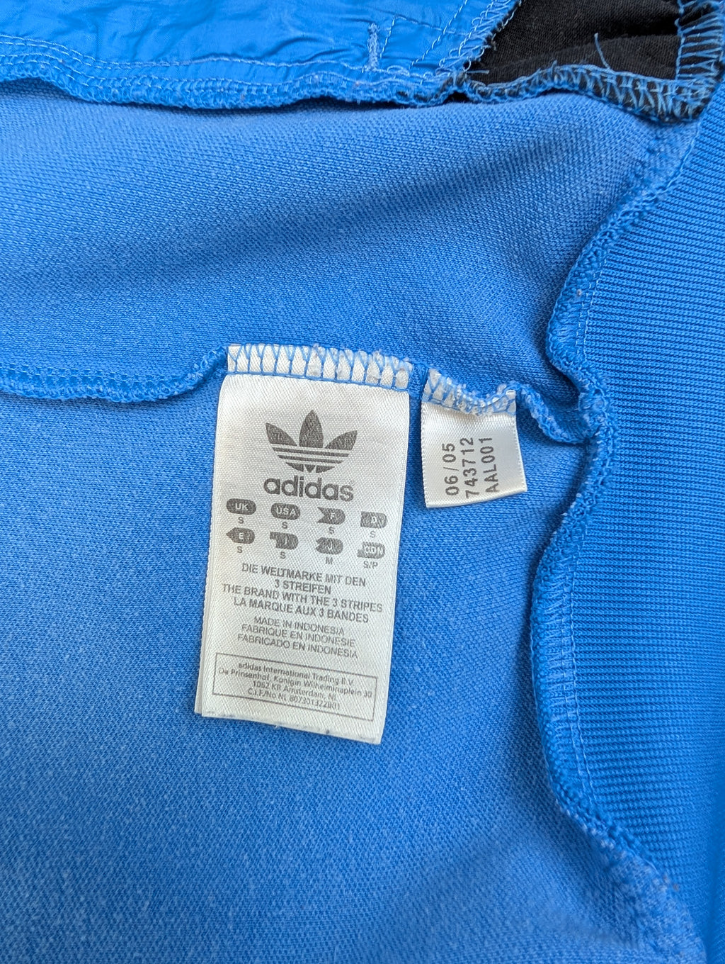 Adidas Forum Big Graphic y2k bluza z kapturem rozpinana vintage