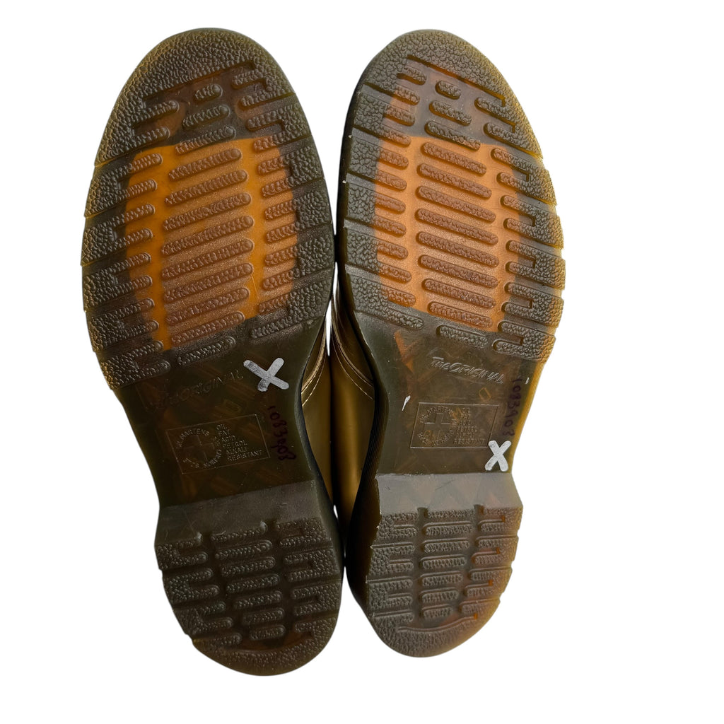 1461 GOLD spectra patent Oxford doc martens dr buty loafersy martensy 42