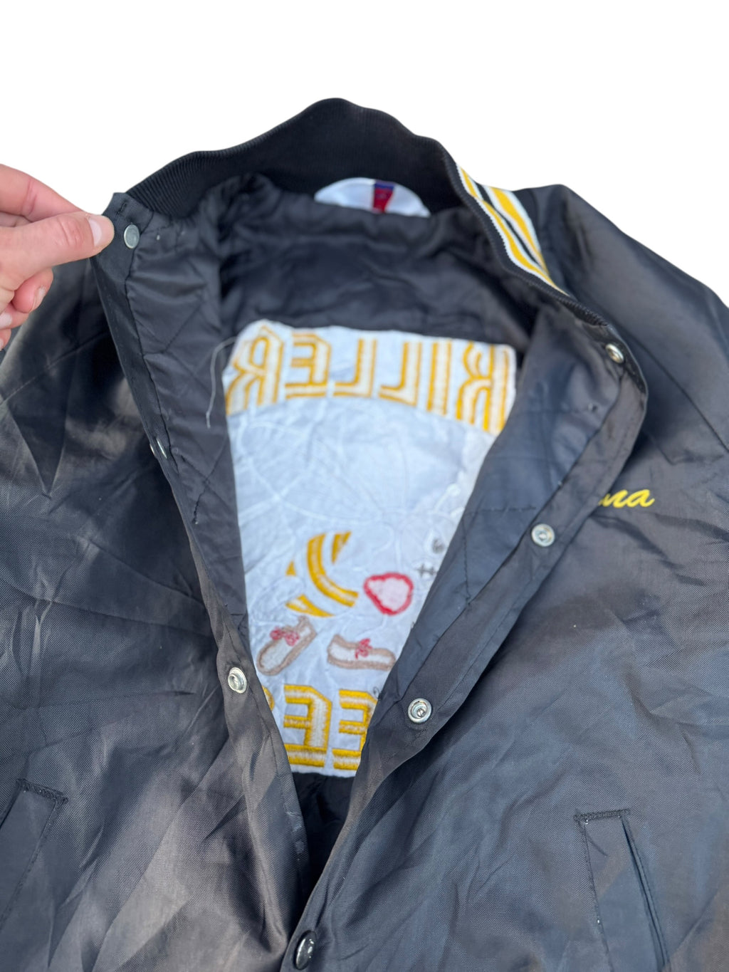 Killer Bees Vintage 90s Kurtka Bomberka embroidered personalized true vintage amerykanski