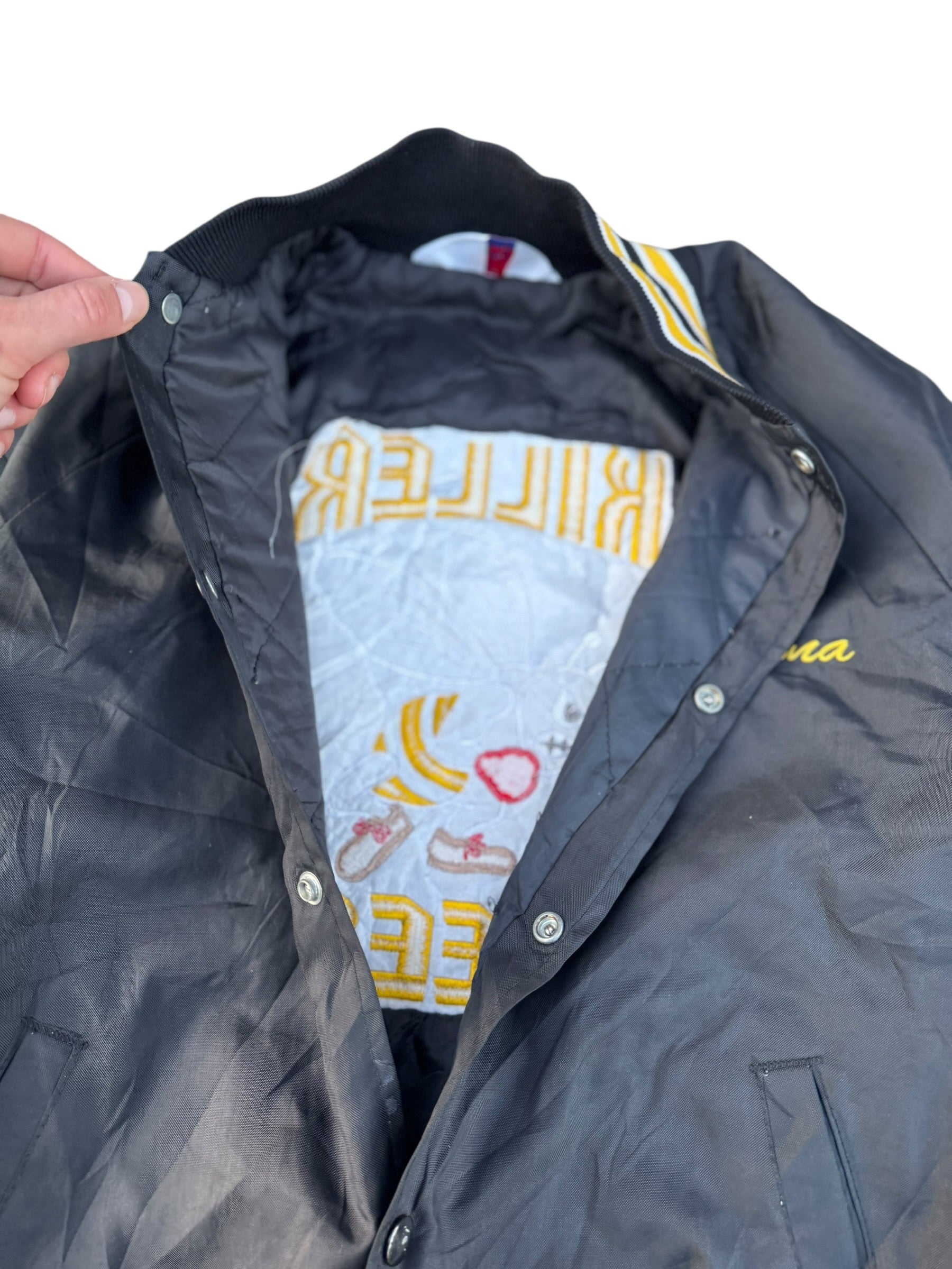 Killer Bees Vintage 90s Kurtka Bomberka embroidered personalized true vintage amerykanski