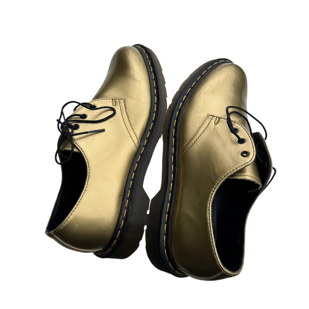 1461 GOLD spectra patent Oxford doc martens dr buty loafersy martensy 42