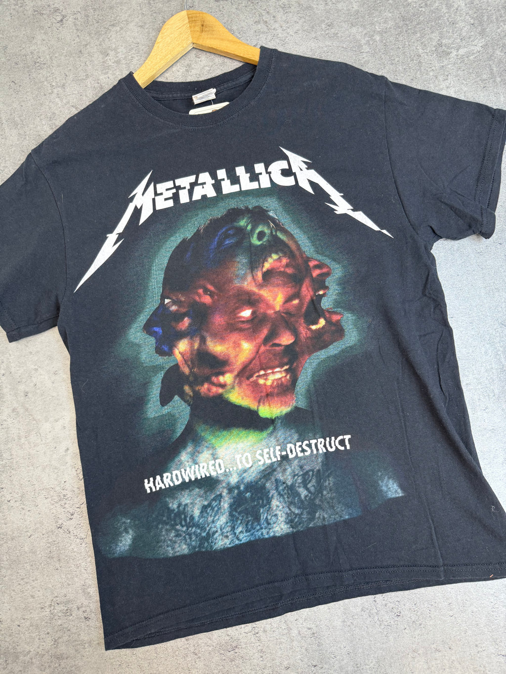 Metalica Hardwired to self destruct muzyczna band tee shirt koszulka z grafiką concert