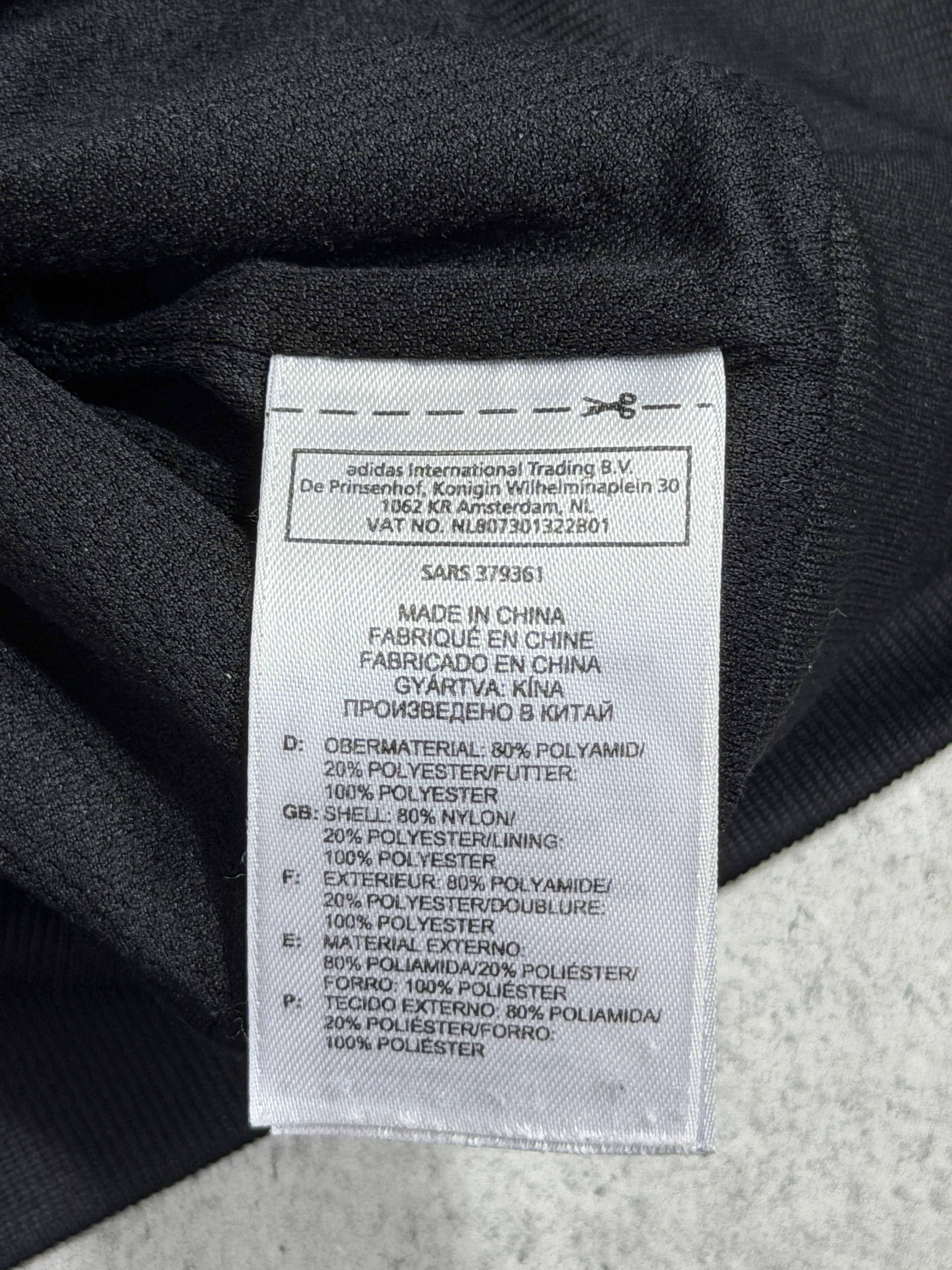 2000s Adidas 3 Stripes Zip Up Hoodie
