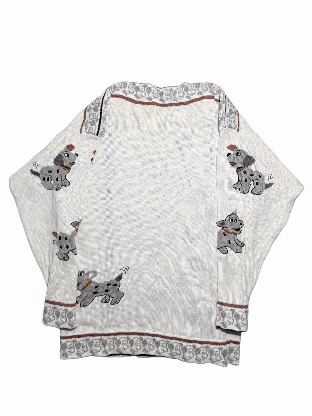 2000s Knit Dogs pieski cute sweter