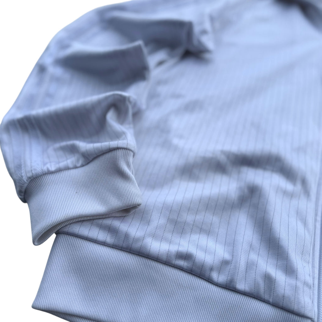 Adidas 2008 White Stripped Tracksuit Jacket bluza dresowa vintage y2k rozpinana