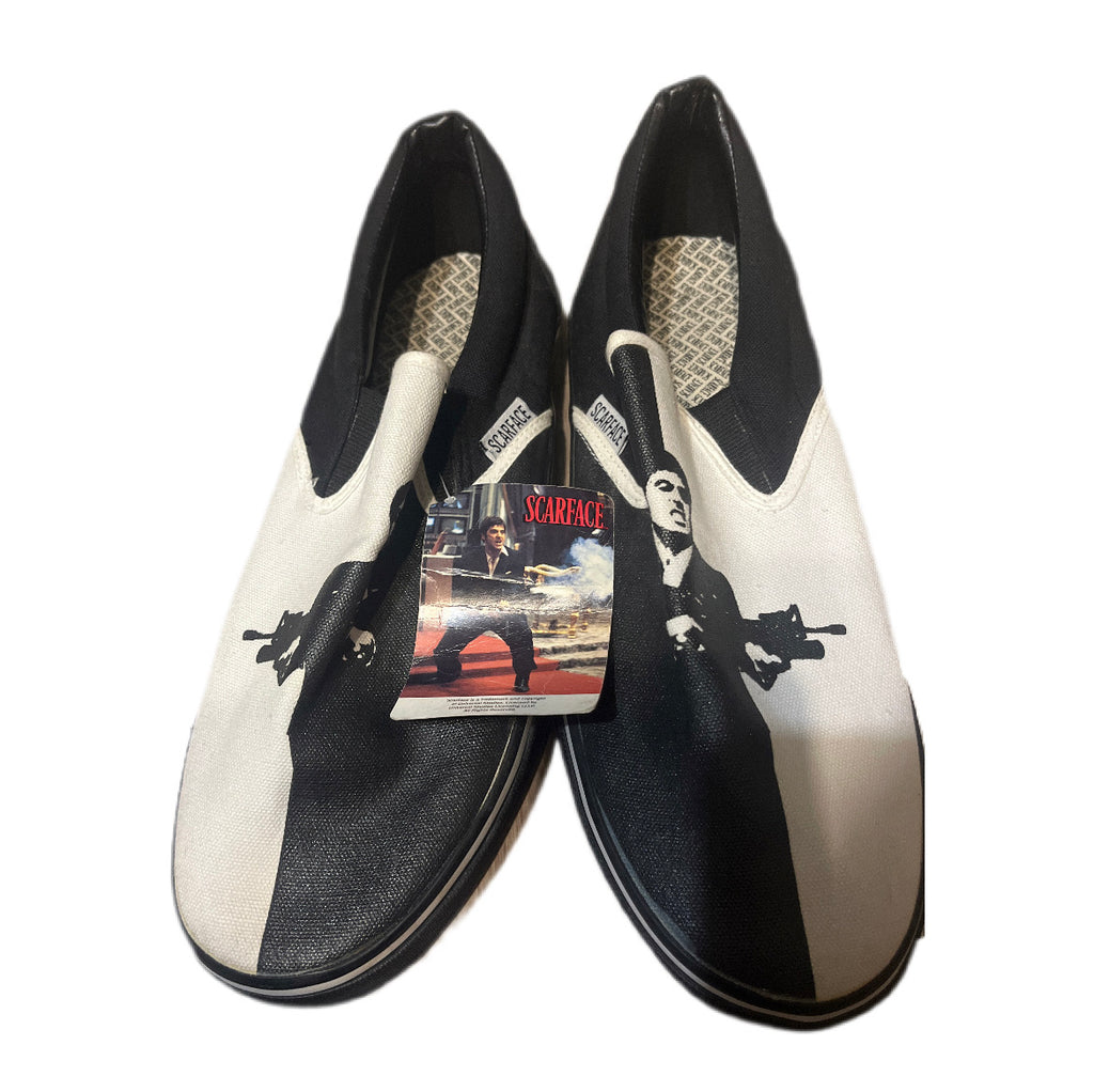 Scarface movie merch Slip-On shoes sneakers trampki tenisówki Człowiek z blizną Al Pacino