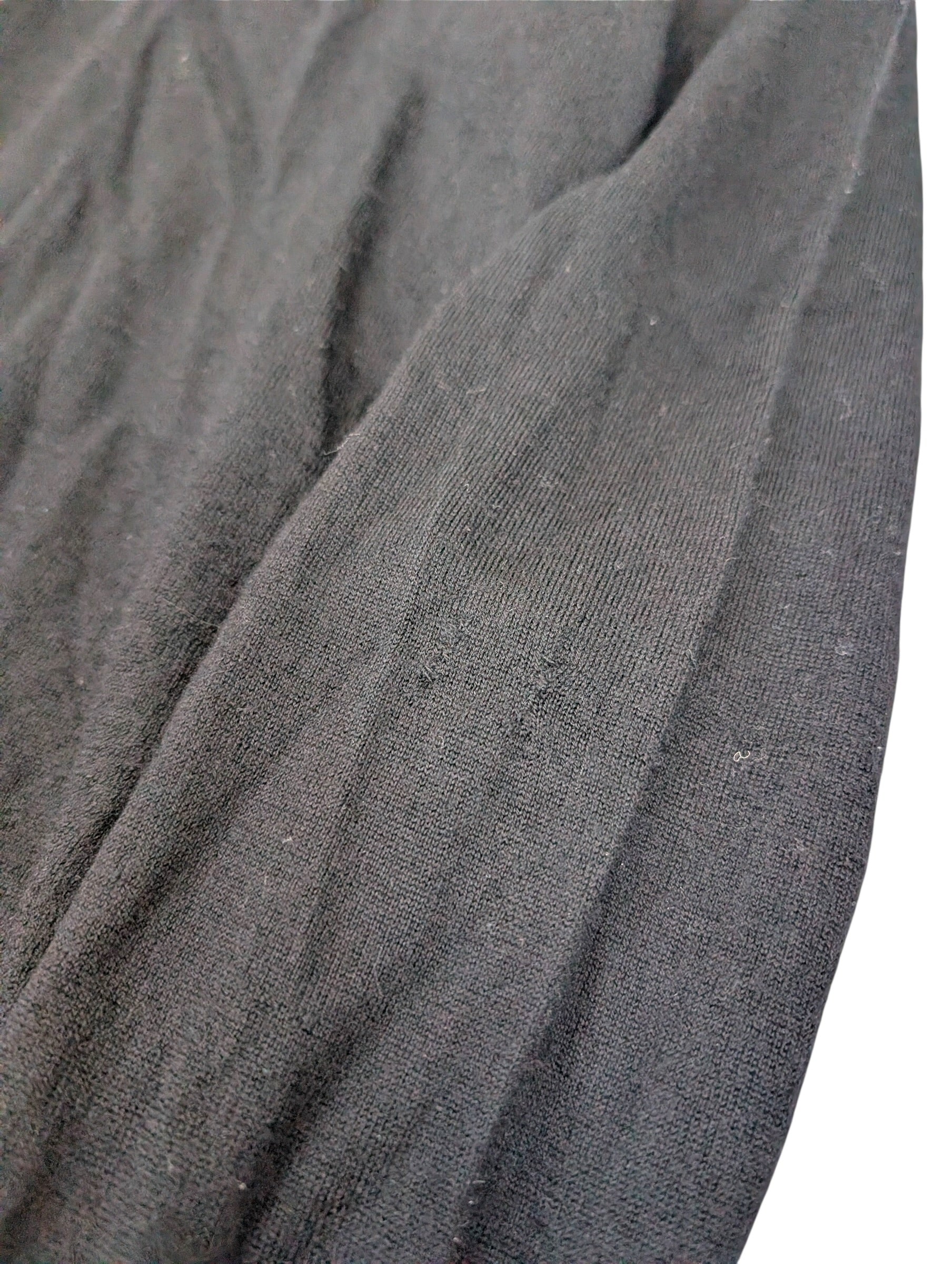 Emporio Armani Virgin Wool Old Money Preppy Rozpinany Wełniany Sweter Luksusowy