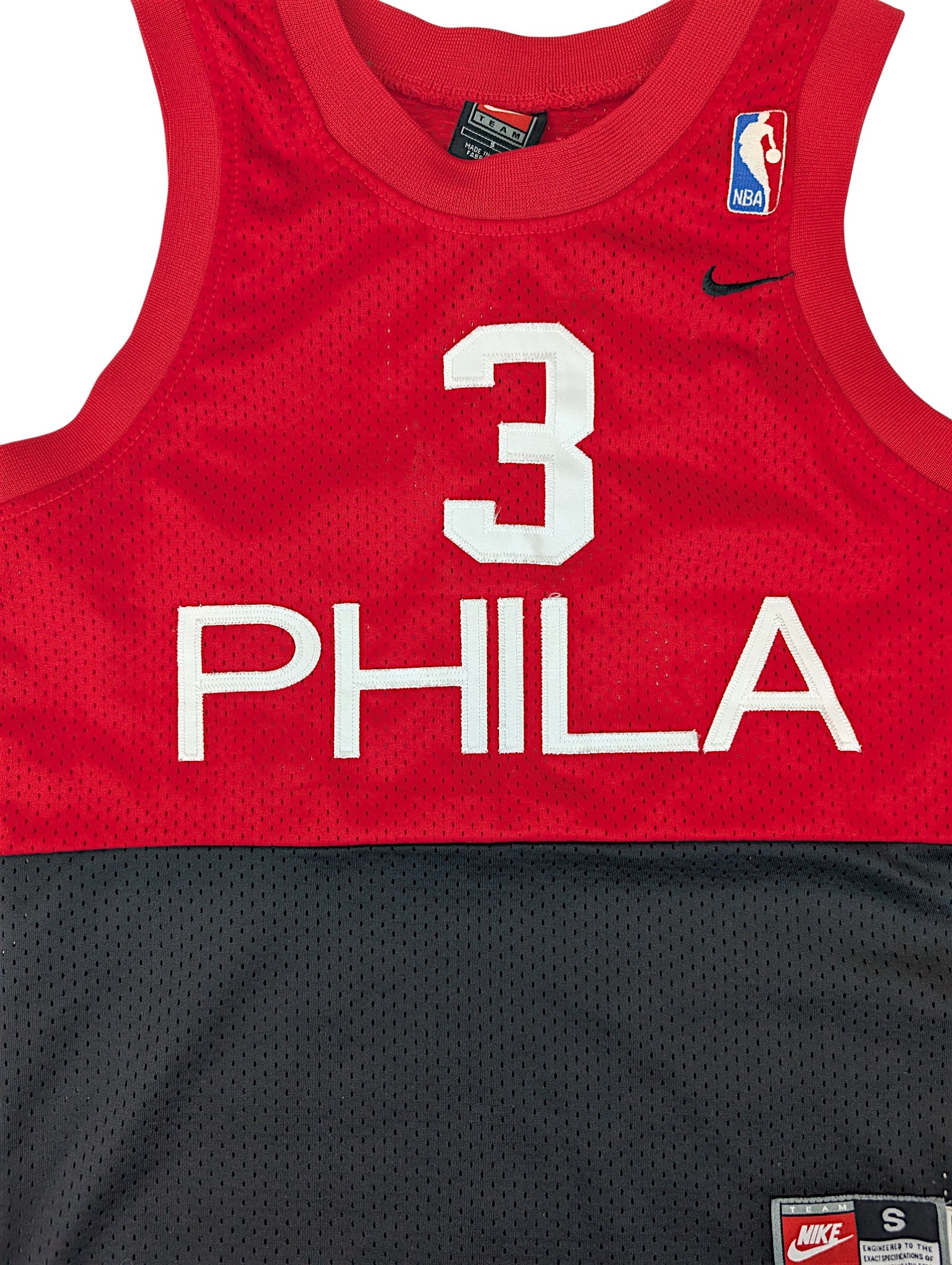 Allen Iverson 2000s Nike Philadelphia 76ers Basketball Jersey Koszulka Koszykarska