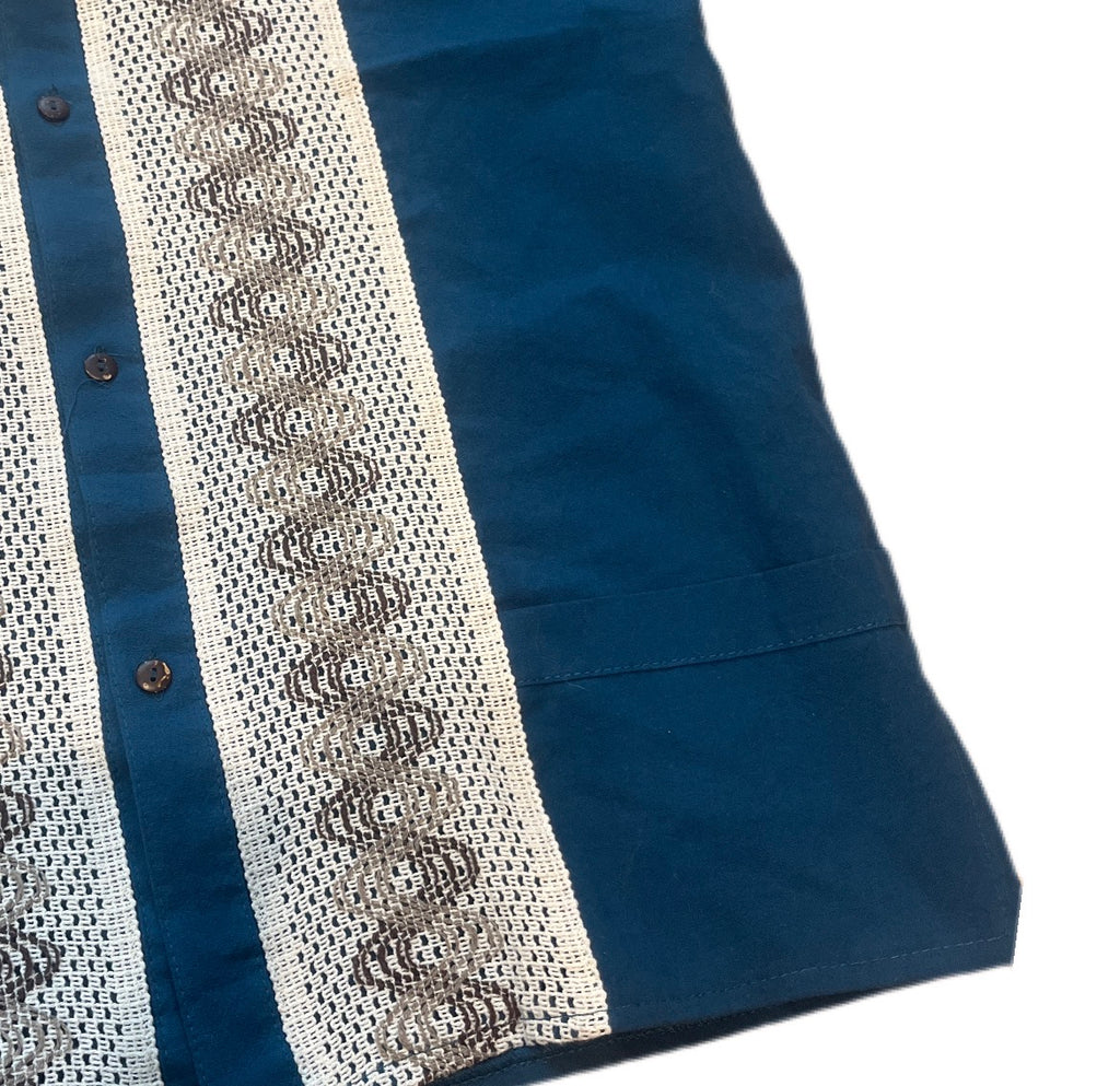 Guayabera mexican traditional shirt ethno style tradycyjna bawełniana koszula meksykańska