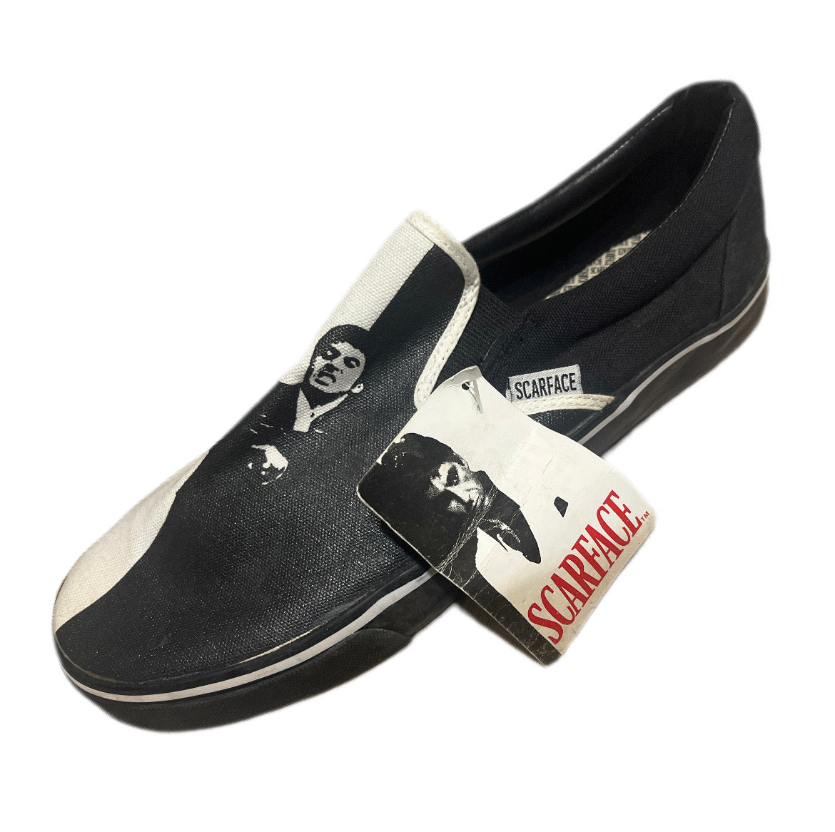 Scarface movie merch Slip-On shoes sneakers trampki tenisówki Człowiek z blizną Al Pacino