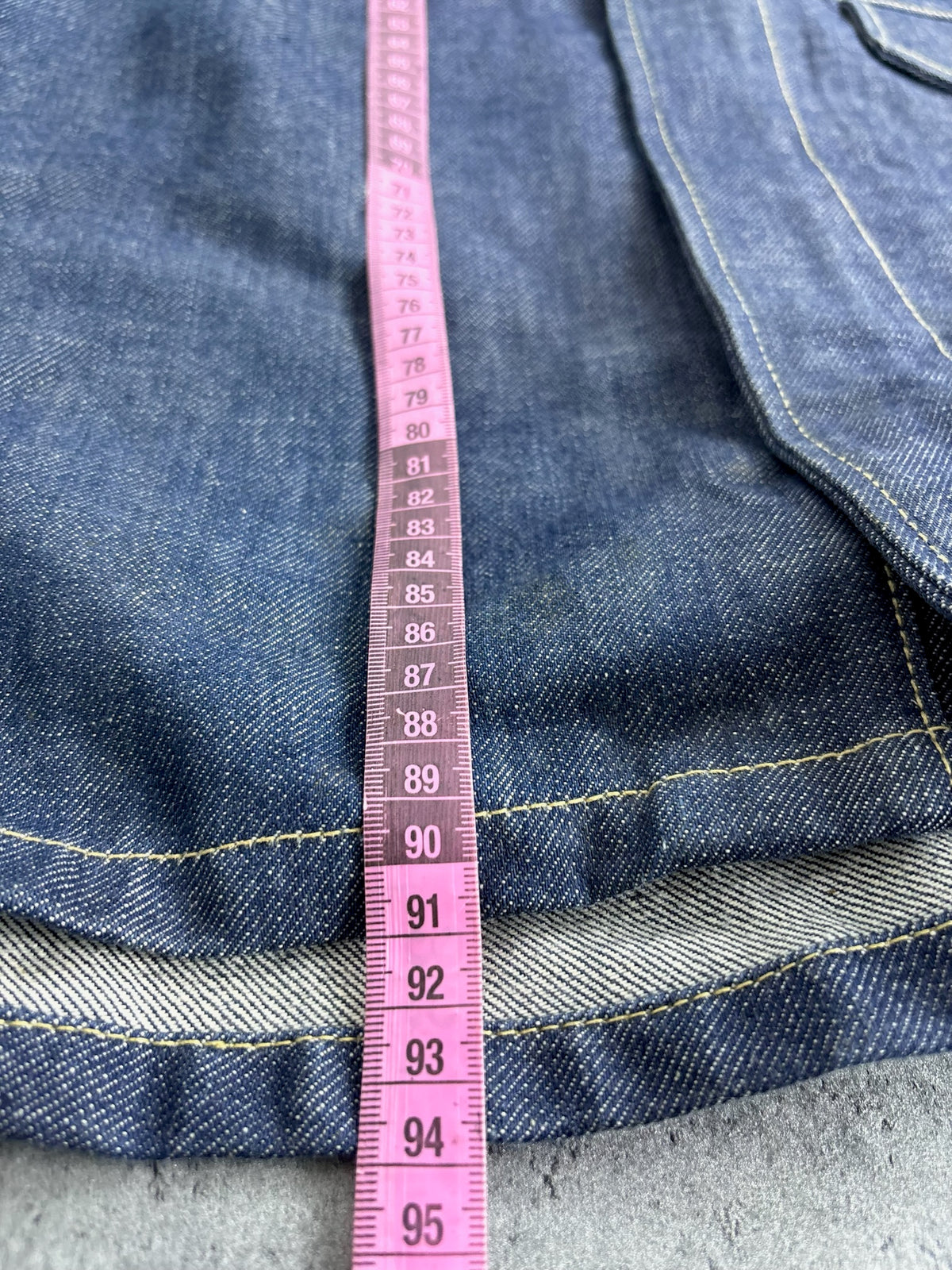 Ultra Rare Levi’s Engineered Denim Jean Trench Coach Płaszcz Jeansowy Vintage 2002 y2k