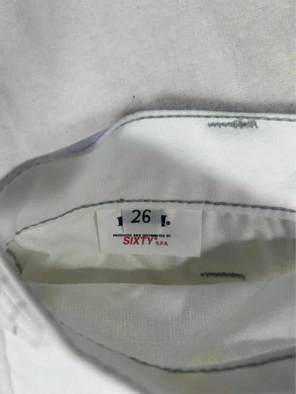 White baggy cargo pants new with tags