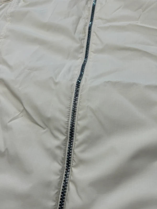 white fur vest polar reversible Glenmuir - damski bezrękawnik dwustronny