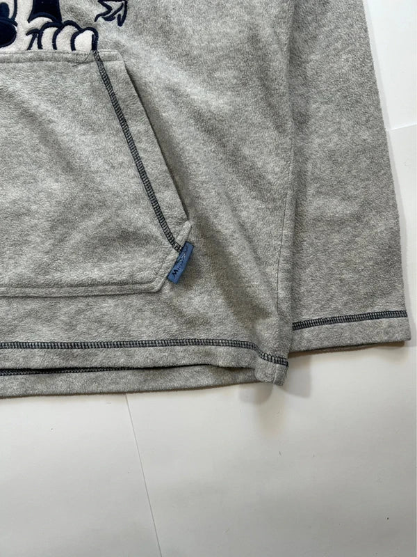 Disney Mickey Mouse grey embroider hoodie vintage - lekka bluza z Myszką Mickey