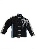 Custom Adidas Track Jacket | Cyber Y2K | Archival Design