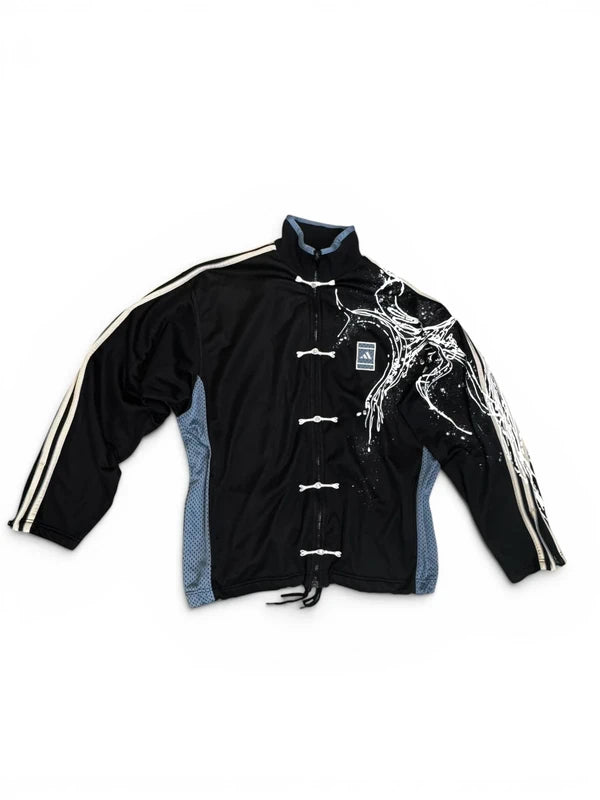 Custom Adidas Track Jacket | Cyber Y2K | Archival Design