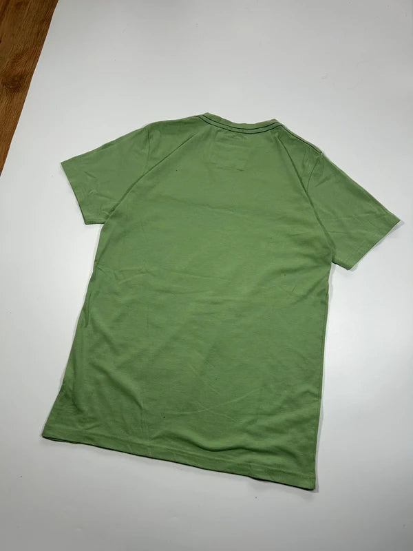 T-shirt classic Y2k Abercrombie & Fitch green emroidered surfer core