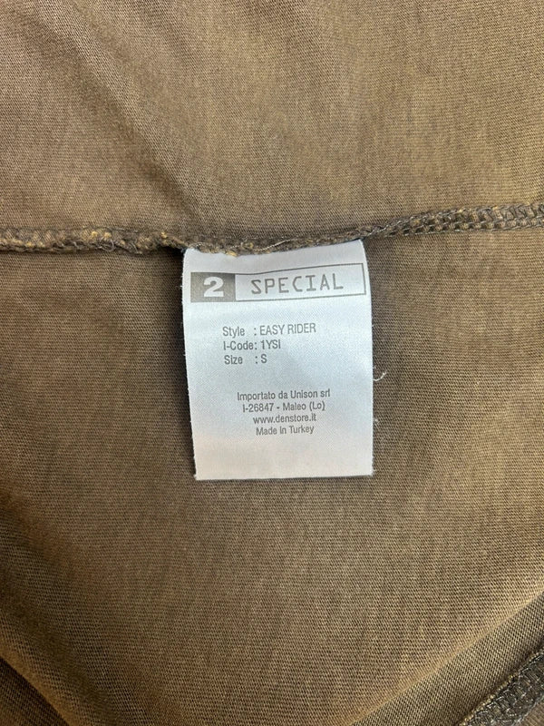 Y2k brown graphic tee with sequins japan style 2000 vintage swag
