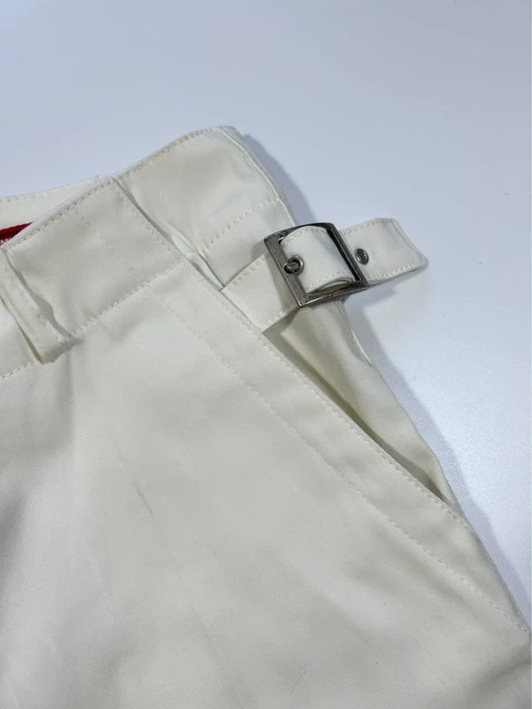 Vintage elegant white flared pants new with tags by Miss Sixty rare vintage