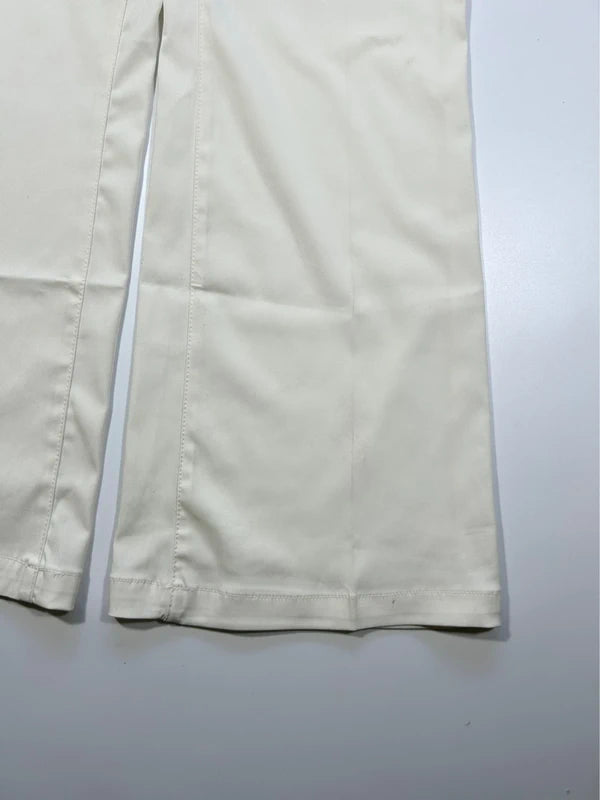 Vintage elegant white flared pants new with tags by Miss Sixty rare vintage