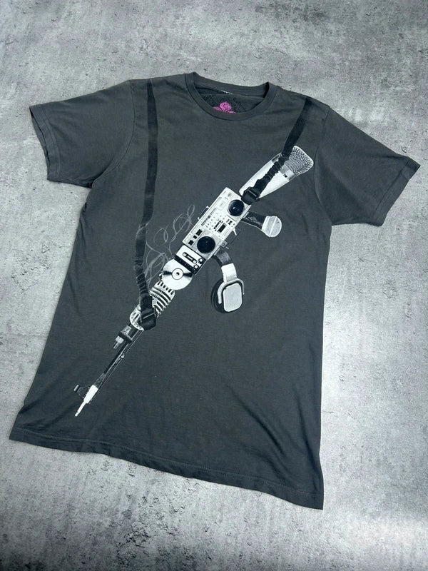 koszulka w stylu y2k tribal