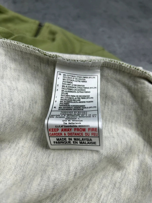 Nike zip up 2001 NWT deadstock y2k earth tones