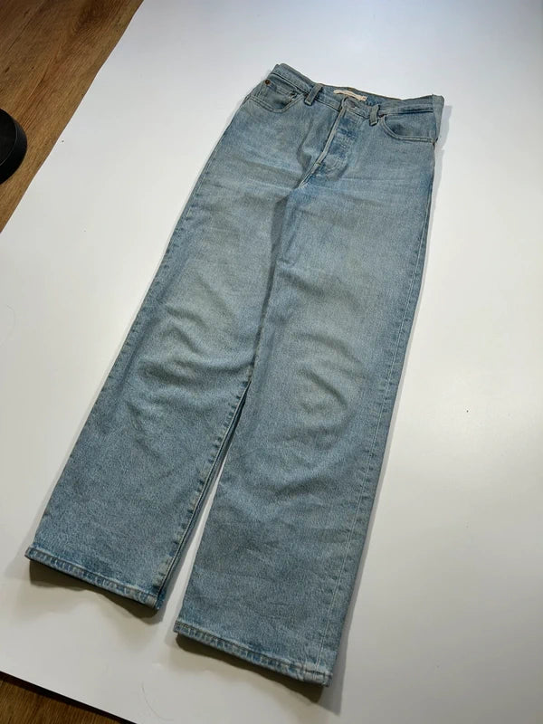 Jasne jeansy Levi's Ribcage Straight 25 levis premium
