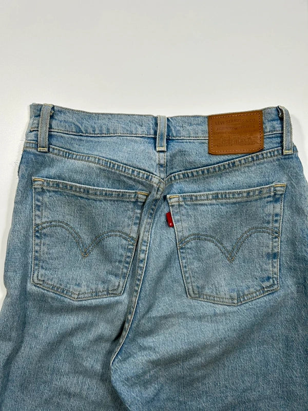 Jasne jeansy Levi's Ribcage Straight 25 levis premium