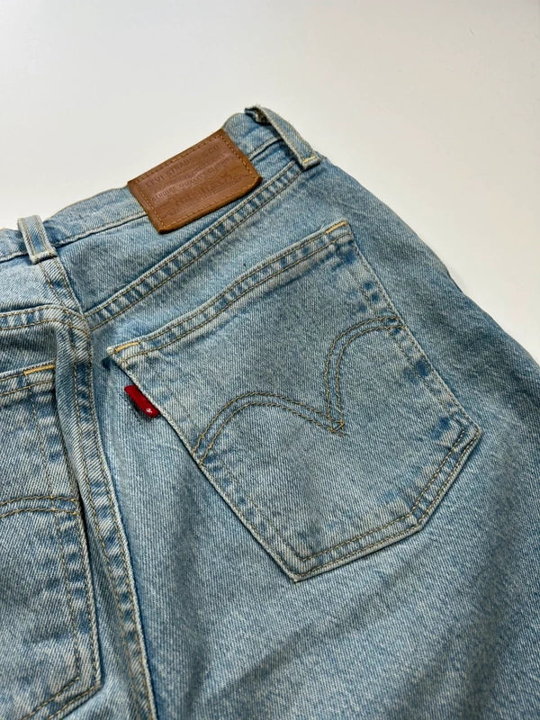 Jasne jeansy Levi's Ribcage Straight 25 levis premium