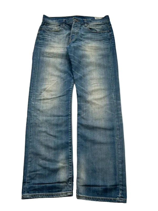 Spodnie jeansowe G-Star Raw 3301 niebieskie W32 L30
