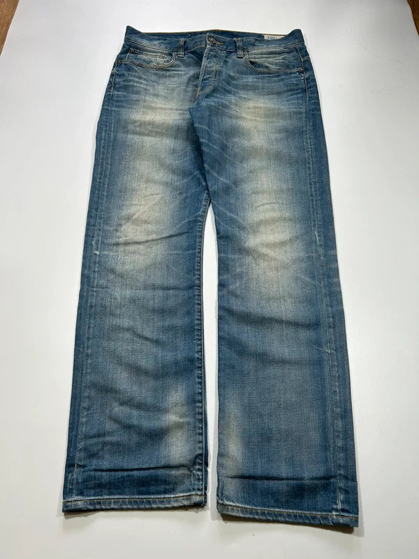 Spodnie jeansowe G-Star Raw 3301 niebieskie W32 L30