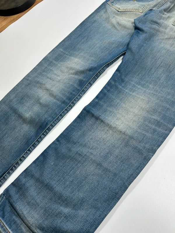Spodnie jeansowe G-Star Raw 3301 niebieskie W32 L30