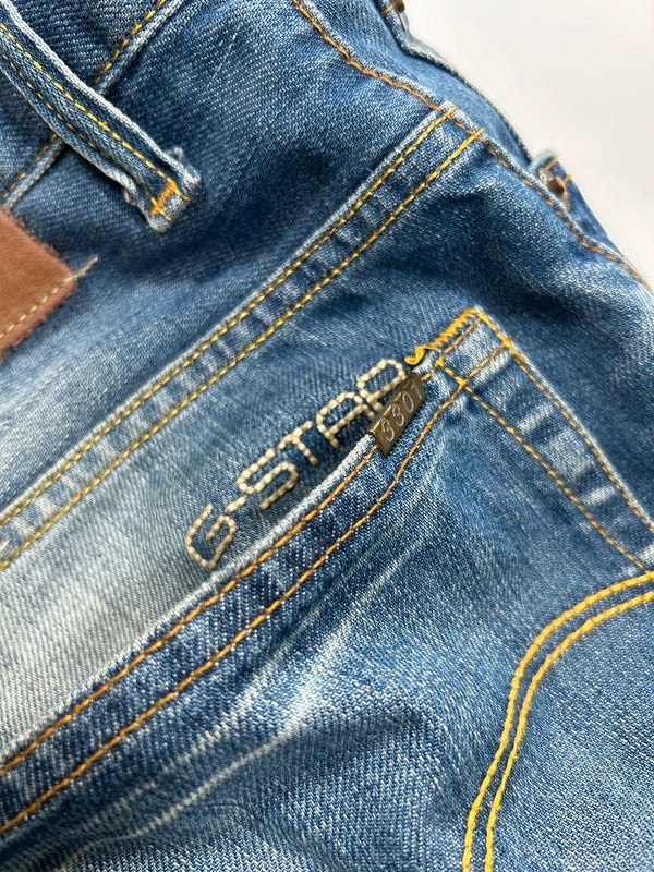 Spodnie jeansowe G-Star Raw 3301 niebieskie W32 L30