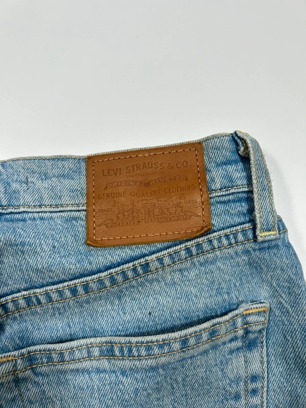 Vintage Levi Straus&CO jeans ribcage straight W25 L27 light blue denim high rise mom jeans