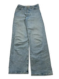 Vintage Levi Straus&CO jeans ribcage straight W25 L27 light blue denim high rise mom jeans