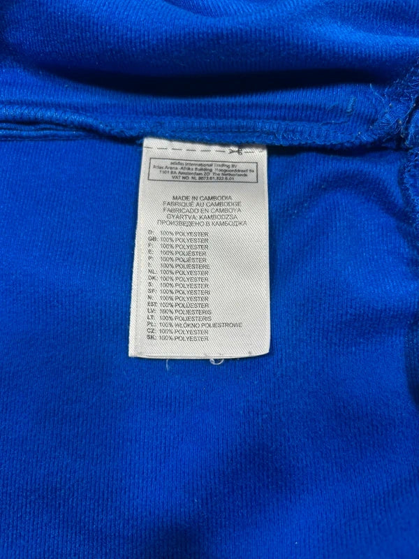 Y2k adidas zip up 2010 chile 62 navy blue with pink three stripes archive unique