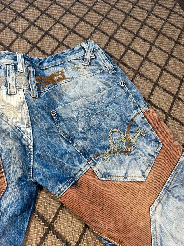 Bar of Denim jeansy japan style archive embroidery vintage