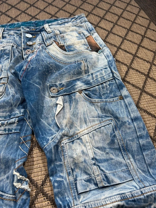 Bar of Denim jeansy japan style archive embroidery vintage