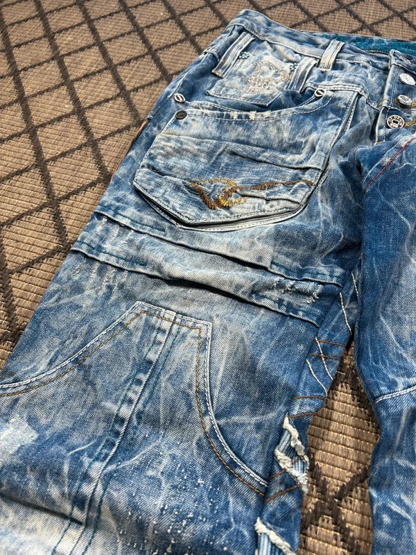 Bar of Denim jeansy japan style archive embroidery vintage