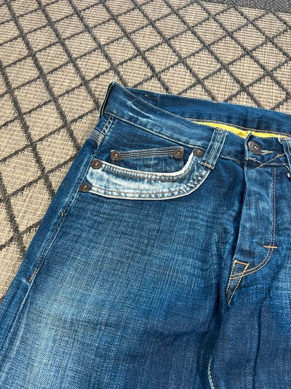 Pepe Jeans London jeansy y2k archive szerokie nogawki vintage