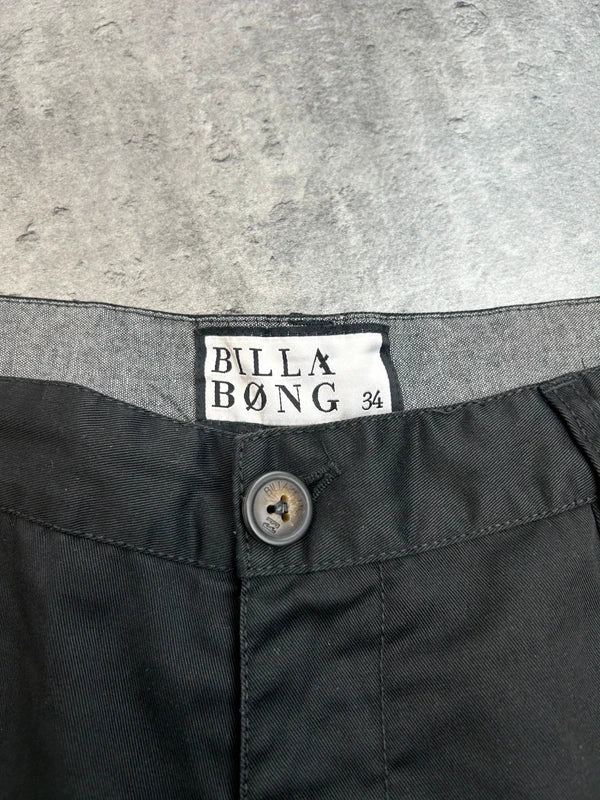 Billabong czarne szorty męskie spodenki chino casual