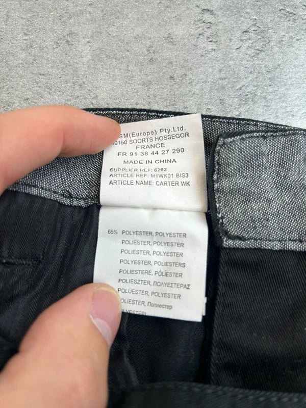 Billabong czarne szorty męskie spodenki chino casual
