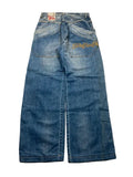 Vintage Baggy Blue Washed Jeans Skate Y2k Wide Leg Denim Size S Swag Unique Rare