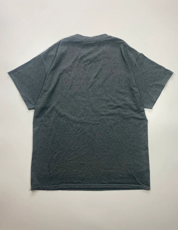 Y2k Thrasher Tshirt Purple and Blue Flame Grey Tee Skater Streetwear Size L Swag Alt