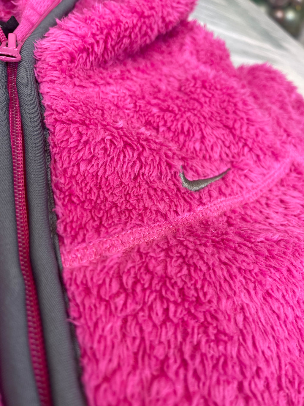 Nike ACG Bluza Sherpa Damska rozpinana z kapturem polar zimowa y2k sexy