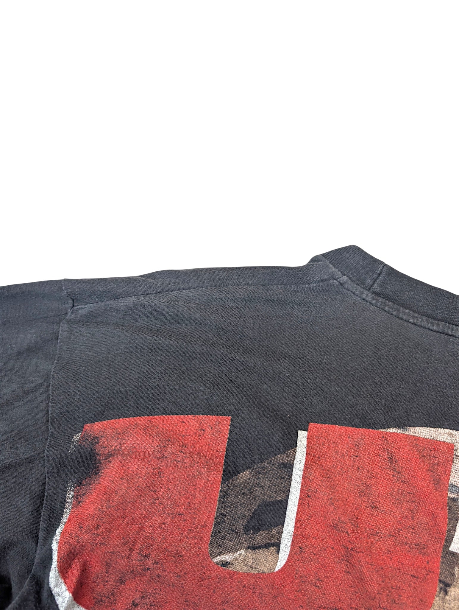 U2 Vintage Band 90s Single Stiched Rap Tee Koszulka z nadrukiem muzyka koncertowa