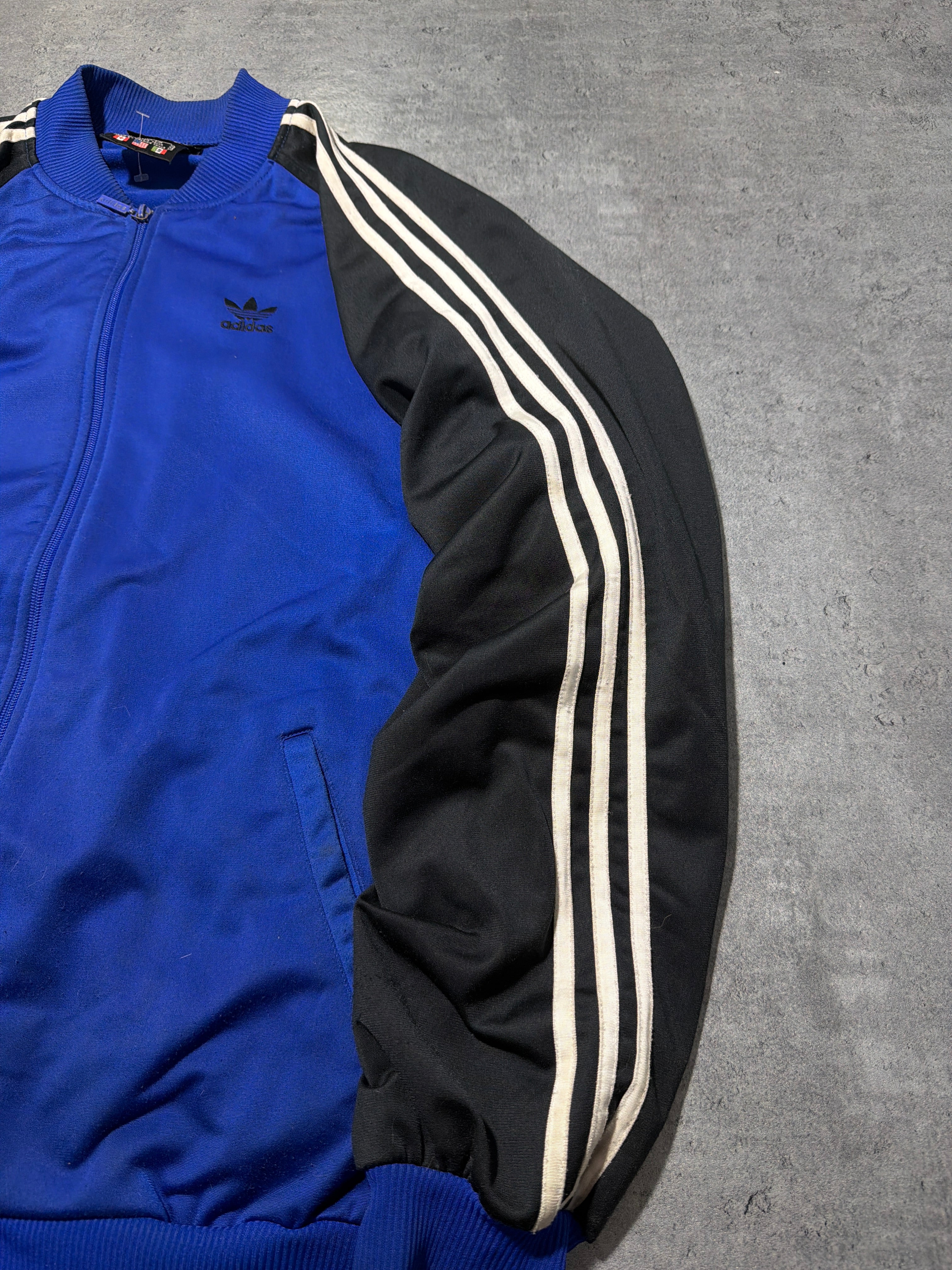 90s Adidas Orginals tracksuit zip up hoodie bluza vintage