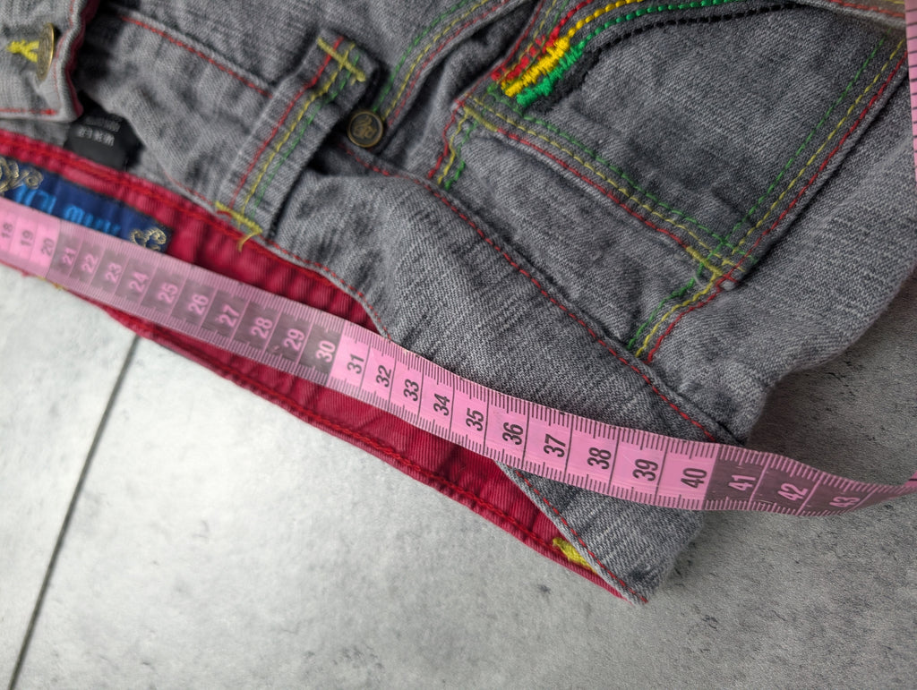 Raw Blue Vintage Baggy Reggea Spodnie Jeansowe Jeans