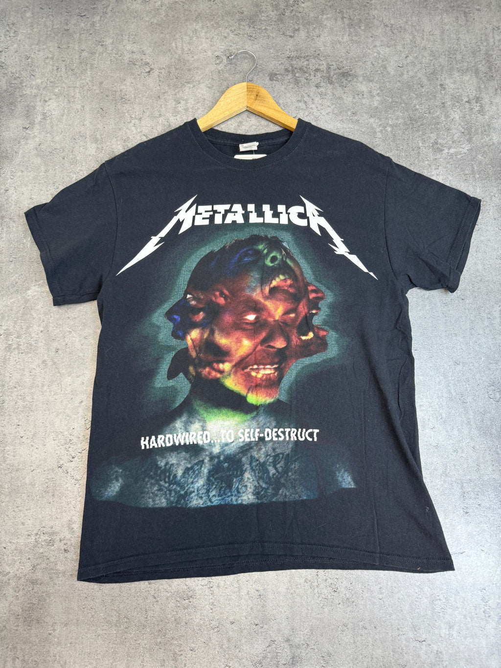 Metalica Hardwired to self destruct muzyczna band tee shirt koszulka z grafiką concert