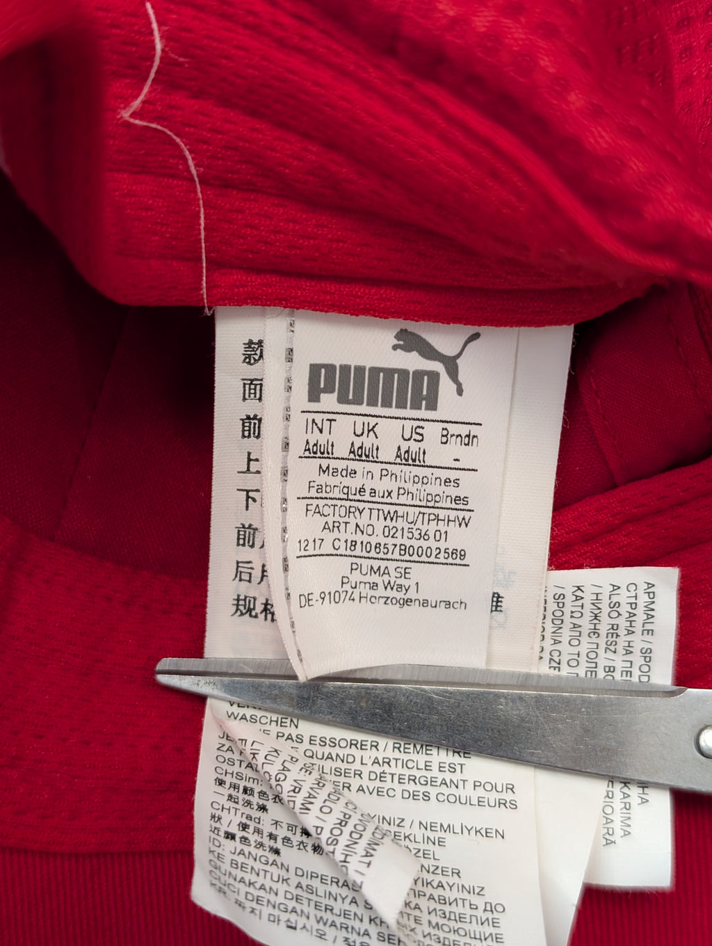 Puma Vintage Ferrari Czerwona Red Czapka z daszkiem dad hat cap racing 2000s
